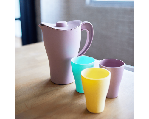 Pitcher with lid (freesia)