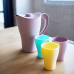 Pitcher with lid (freesia)