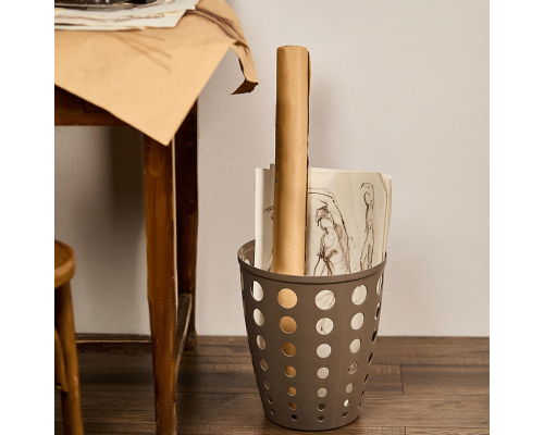 Waste paper bin "Euro" 13,5L (cocoa)
