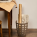 Waste paper bin "Euro" 13,5L (cocoa)