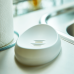 Soap dish set (white)