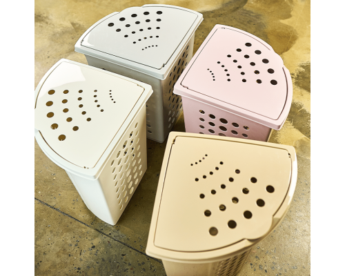 Laundry bin corner 45L (freesia)