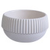 Flowerpot "Boho" low d13cm (white rose)