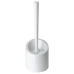 Toilet brush with stand "Aqua" (white rose)