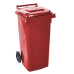 240L container for solid waste (red)