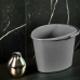 Heart shaped pail 10L (gray)