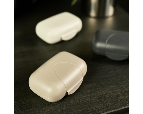 Traveling soap dish (cocoa)