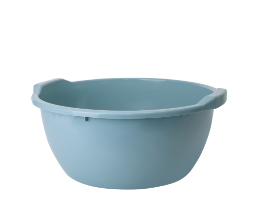 Round basin 44L (gray blue)