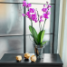 Flowerpot "Nika" for orchids 13x15,5cm (gray pearl)