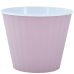 Flowerpot "Ibis" with insert 13,0x11,2cm (freesia / white)