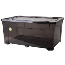 Container "Smart Box" 50L (brown transparent / cocoa)