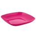 Plate 190x190x28mm (dark pink)
