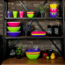 Plate 190x190x28mm (dark pink)