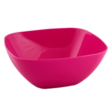 Salad bowl 240x240x95mm (dark pink)