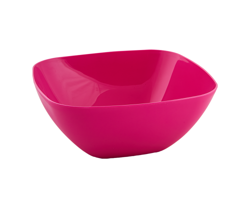 Salad bowl 240x240x95mm (dark pink)