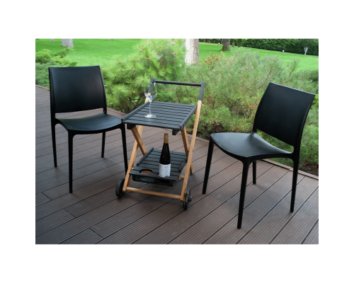 Chair "Hector" new (dark gray)