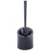 Toilet brush with stand "Aqua" (black)