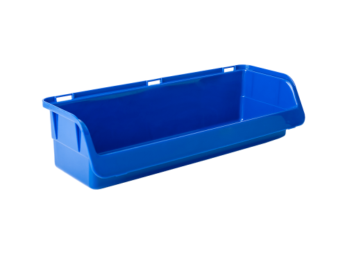 Long storage bin 275x100x70mm (blue)