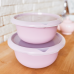 Kitchen bowl with lid 3,75L (freesia / transparent)