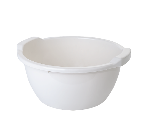 Round basin 5L (white rose)