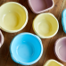 Round basin "Euro" 9L (gray blue)