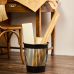 Waste paper bin 12L (black)