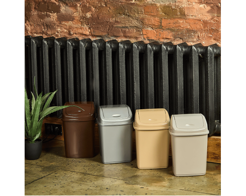 Garbage bin 10L (creamy)
