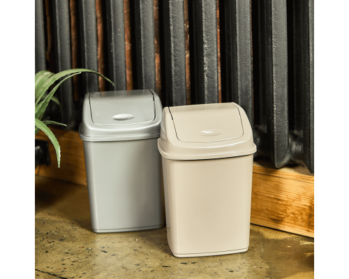 Garbage bin 10L (creamy)