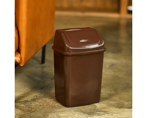 Garbage bin 18L (dark brown)