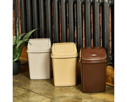 Garbage bin 18L (dark brown)
