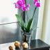 Flowerpot "Nika" for orchids 16x19cm (gray pearl)