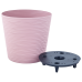 Flowerpot "Fusion" with insert low d12x11cm (freesia)