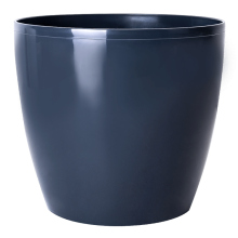 Flowerpot "Matilda" 24x22cm (dark gray)