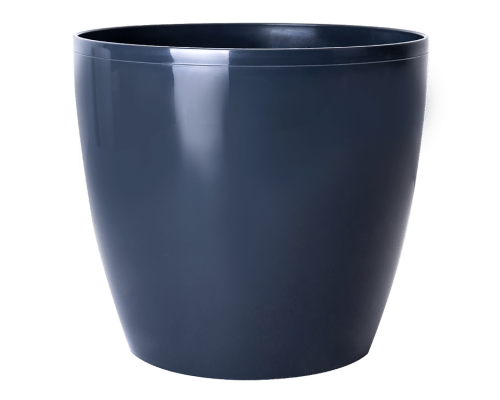 Flowerpot "Matilda" 24x22cm (dark gray)