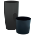 Flowerpot "Alpha" with insert d16x30cm (granite)