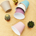 Flowerpot "Ibis" with insert 15,7x13,0cm (violet / white)
