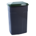 Garbage bin 90L (dark gray / green)