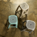 Stool "Pif" (gray matt)