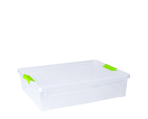 Container "Smart Box" 3,8L (transparent / olive)