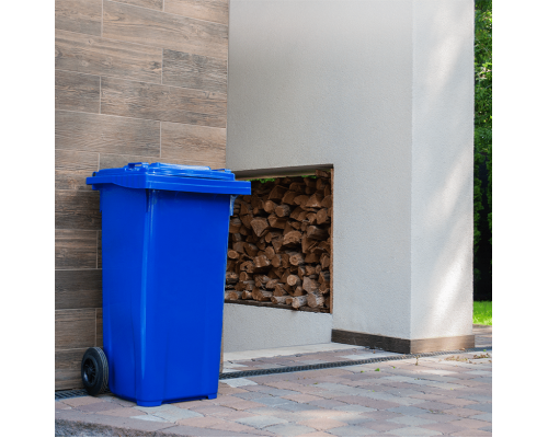 120L container for solid waste "Euro" (blue)