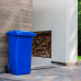120L container for solid waste "Euro" (blue)