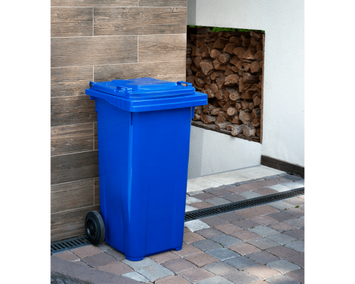 120L container for solid waste "Euro" (blue)