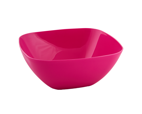 Salad bowl 120x120x55mm (dark pink)