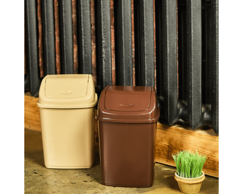 Garbage bin 5L (creamy)