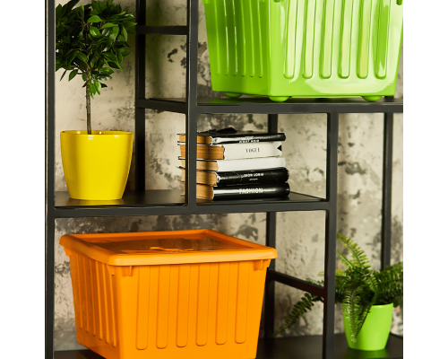 Flowerpot "Matilda" 16x15cm (dark yellow)