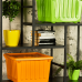 Flowerpot "Matilda" 16x15cm (dark yellow)