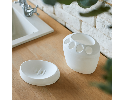 Toothbrush holder (white)