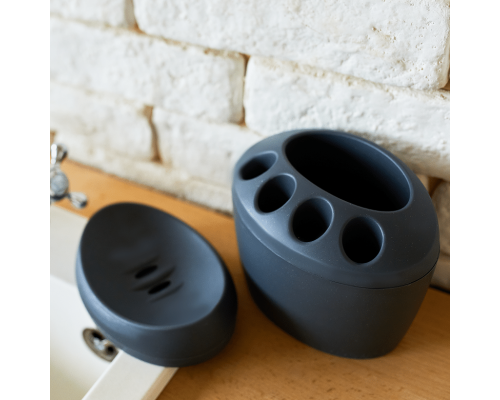 Soap dish set (granite)
