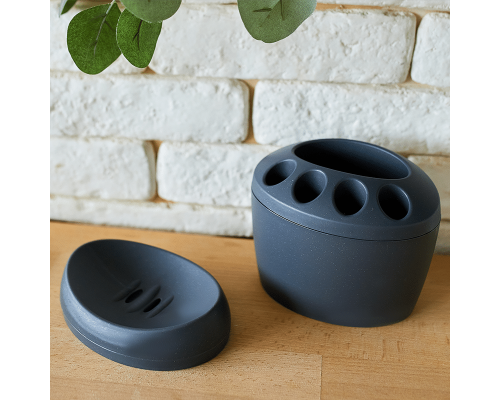 Soap dish set (granite)