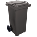 120L container for solid waste "Euro" (dark gray)